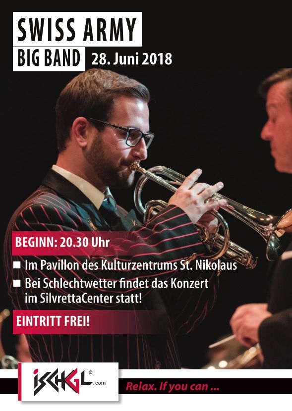 Konzert Swiss Army Big Band 28.06.2018