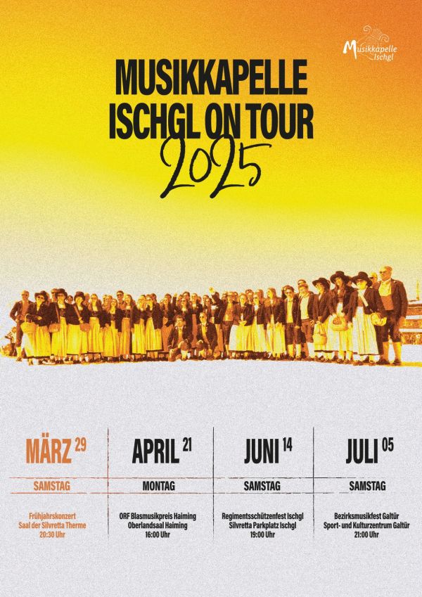 Musikkapelle Ischgl on Tour 2025 Musikkapelle Ischgl on Tour 2025