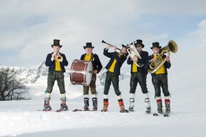 Fotoshooting - Musikkapelle Ischgl am Berg